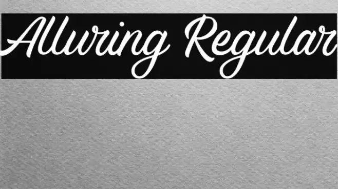 Alluring Regular Fonte examples