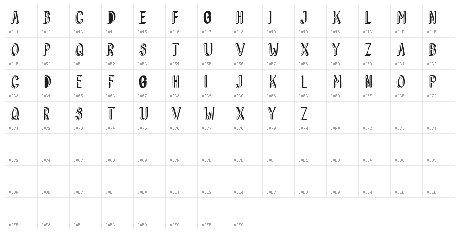 Allusion Shadow Character Map