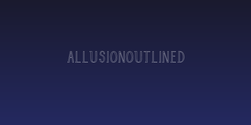 AllusionOutlined Social Header