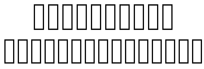 AllusionRegular Font OTHER CHARS