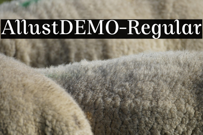 AllustDEMO-Regular Example 3