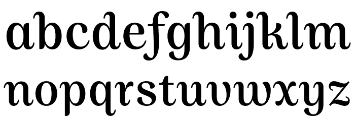 AllustDEMO-Regular Font LOWERCASE