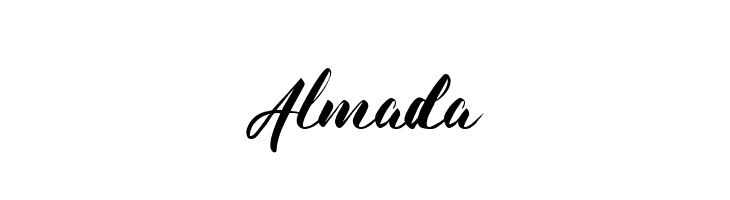 Almada  Скачать бесплатные шрифты