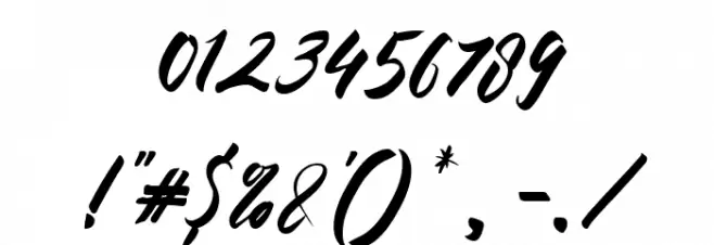 Almada Font OTHER CHARS