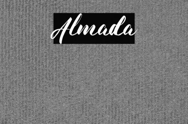 Almada Font examples