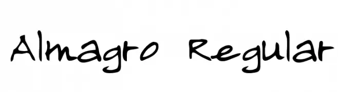 Almagro Regular  免费字体下载