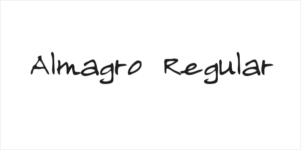 Almagro Regular Logo