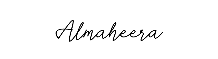 Almaheera  Free Fonts Download