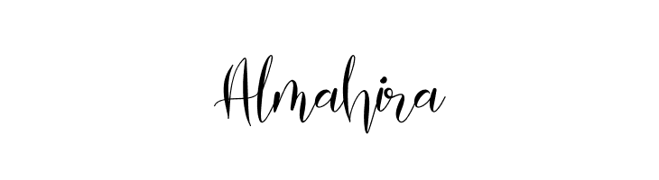 Almahira  Free Fonts Download