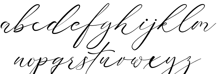 Almaira Font LOWERCASE