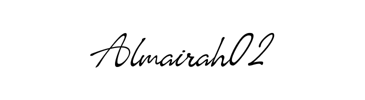 Almairah02 Font