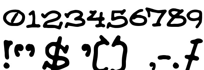 Almanac of the Apprentice Font OTHER CHARS