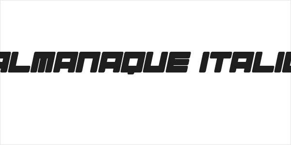 Almanaque Italic Logo