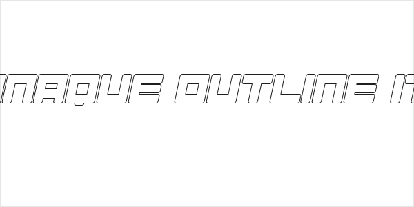 Almanaque Outline Italic Logo