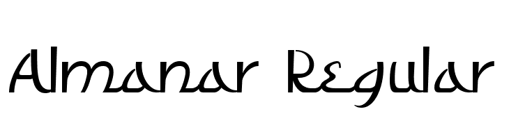 Almanar Regular  Free Fonts Download