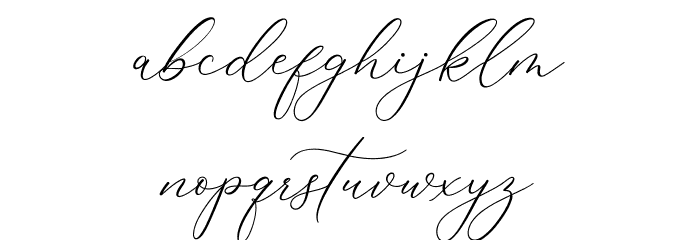 Almara Font LOWERCASE