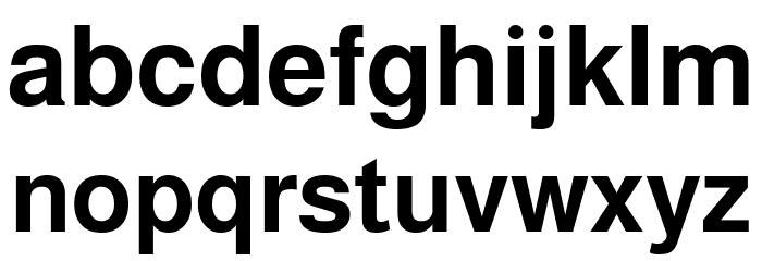 Almarai Bold Font LOWERCASE