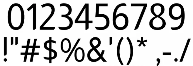 Almarai Font OTHER CHARS