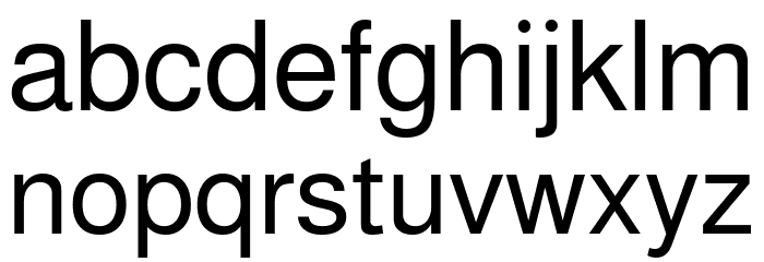 Almarai Font LOWERCASE