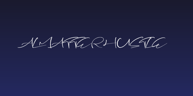 Almatter Hustle Social Header