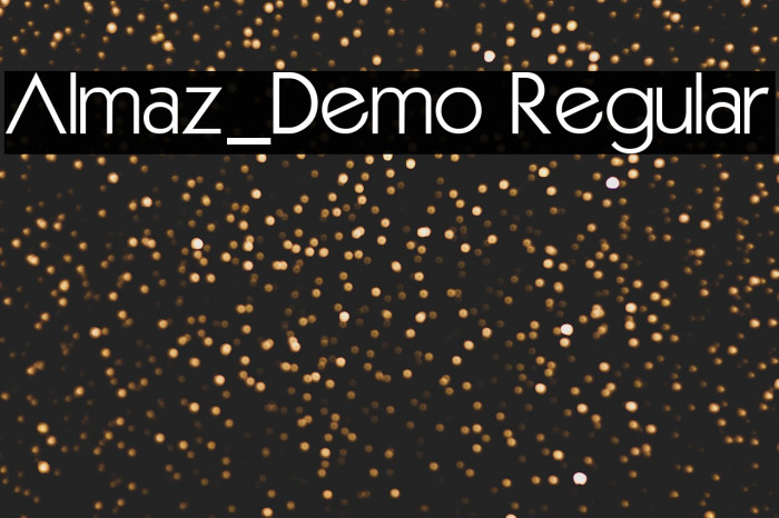 Almaz_Demo Regular Example 1