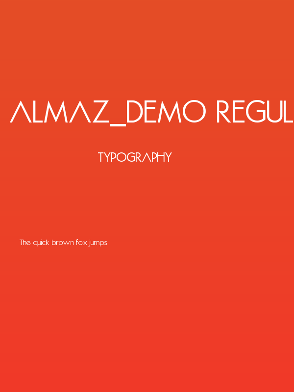 Almaz_Demo Regular Poster