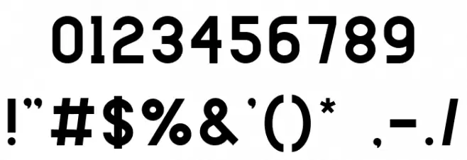 Almeda Font OTHER CHARS