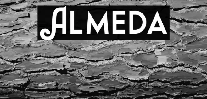 Almeda Font examples