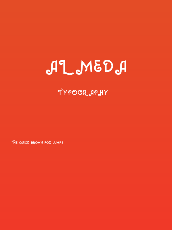 Almeda Poster