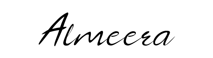 Almeera  नि: शुल्क फ़ॉन्ट्स डाउनलोड