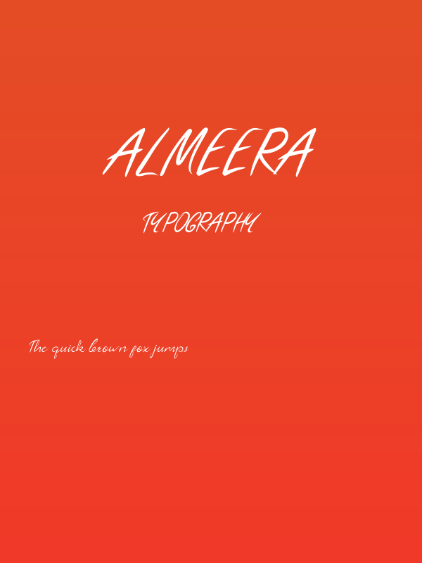 Almeera Poster