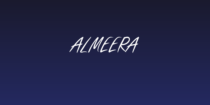 Almeera Social Header