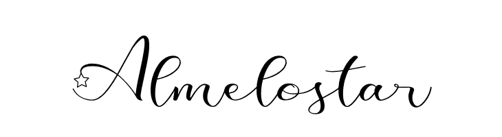 Almelostar  Free Fonts Download