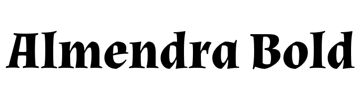 Almendra Bold Font