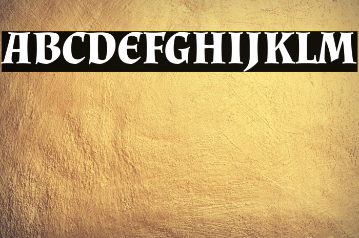 Almendra Bold Example 1