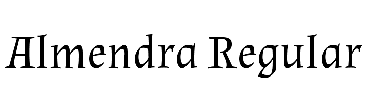Almendra Regular  Fuentes Gratis Descargar