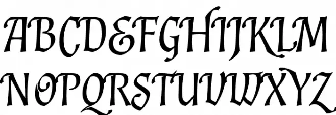 Almendra SC Italic Fonte MAIÚSCULAS