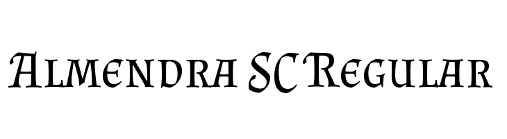 Almendra SC Regular Font