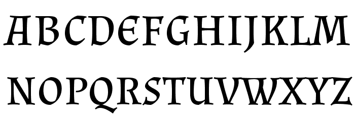 Almendra SC Regular Font LOWERCASE