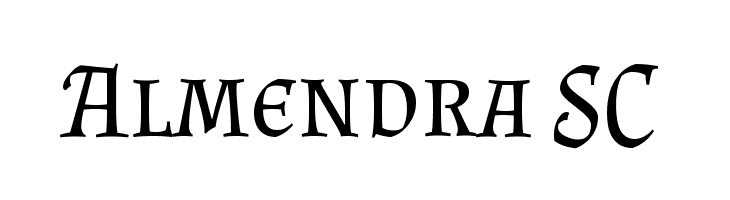 Almendra SC Font