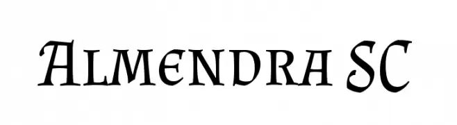Almendra SC  Frei Schriftart Herunterladen