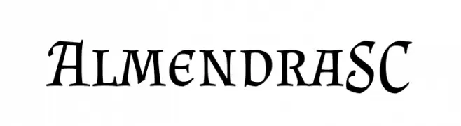 Almendra SC  Frei Schriftart Herunterladen