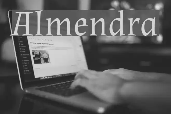 Almendra Font examples