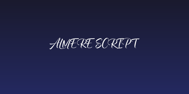 Almere Script Social Header