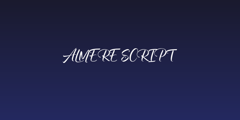 Almere Script Social Header