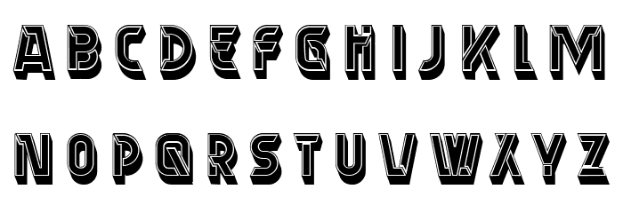 Almery Filled Regular Font OTHER CHARS