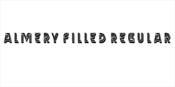 Almery Filled Regular Logo