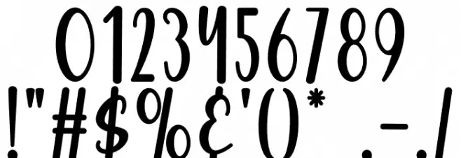 Almeyda Font OTHER CHARS