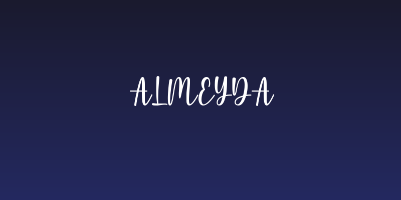 Almeyda Social Header