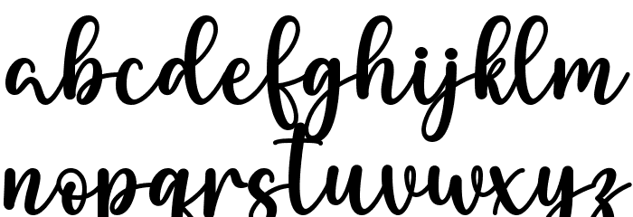 Almeyda Font LOWERCASE